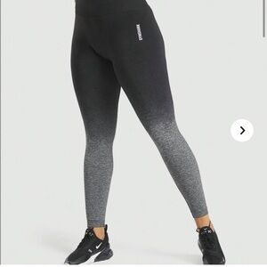 Gymshark Women's Charcoal and Ash Leggings